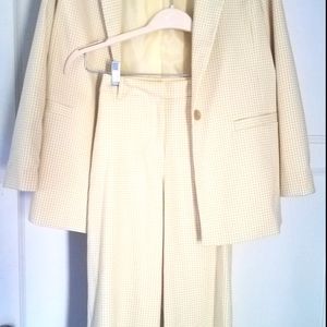 Designer Woman's Suit by ICHI. Fully Lined+Modern.